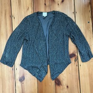 Parker sequin beaded jacket
